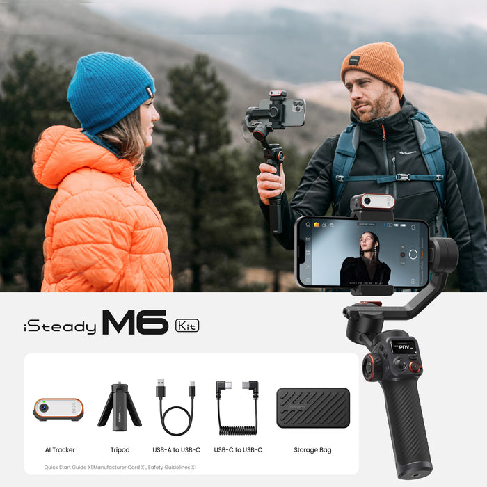 Hohem iSteady M6: Dale un giro a tus videos