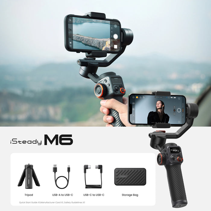 Hohem iSteady M6: Control en tus manos