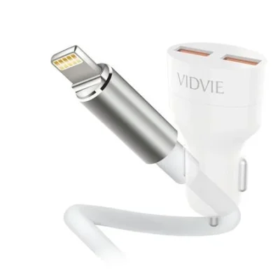 Cargador de iPhone para Carro Lightning Vidvie CC509